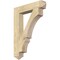 Ekena Millwork Balboa Arts & Crafts Rough Sawn Bracket, Douglas Fir, 6"W x 34"D x 46"H BKT06X34X46BOA03RDF - alternate 1